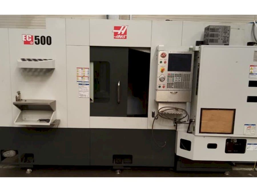 Frontansicht der HAAS EC-500 Maschine