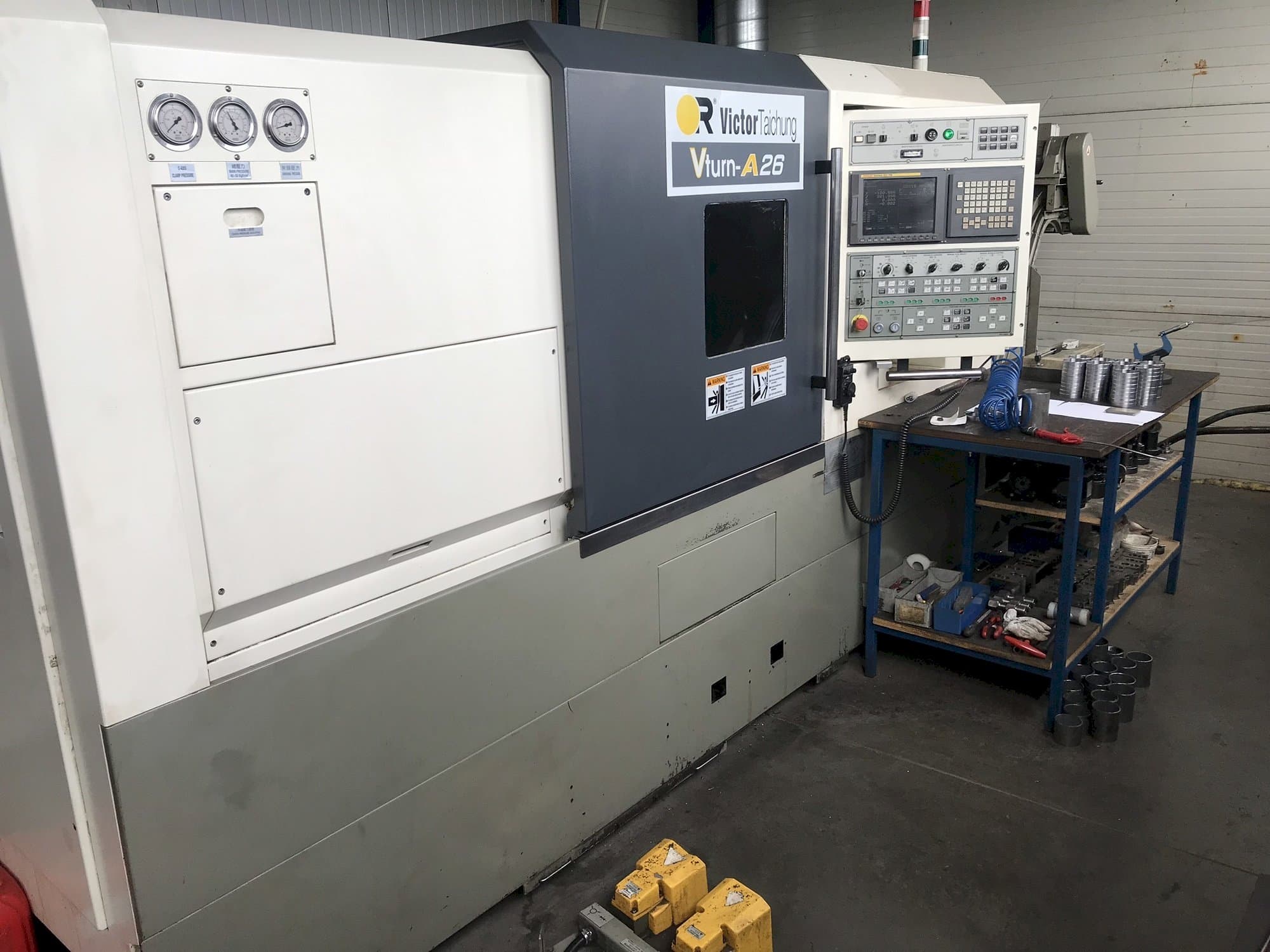 Frontansicht der Victor Vturn-A26 Maschine