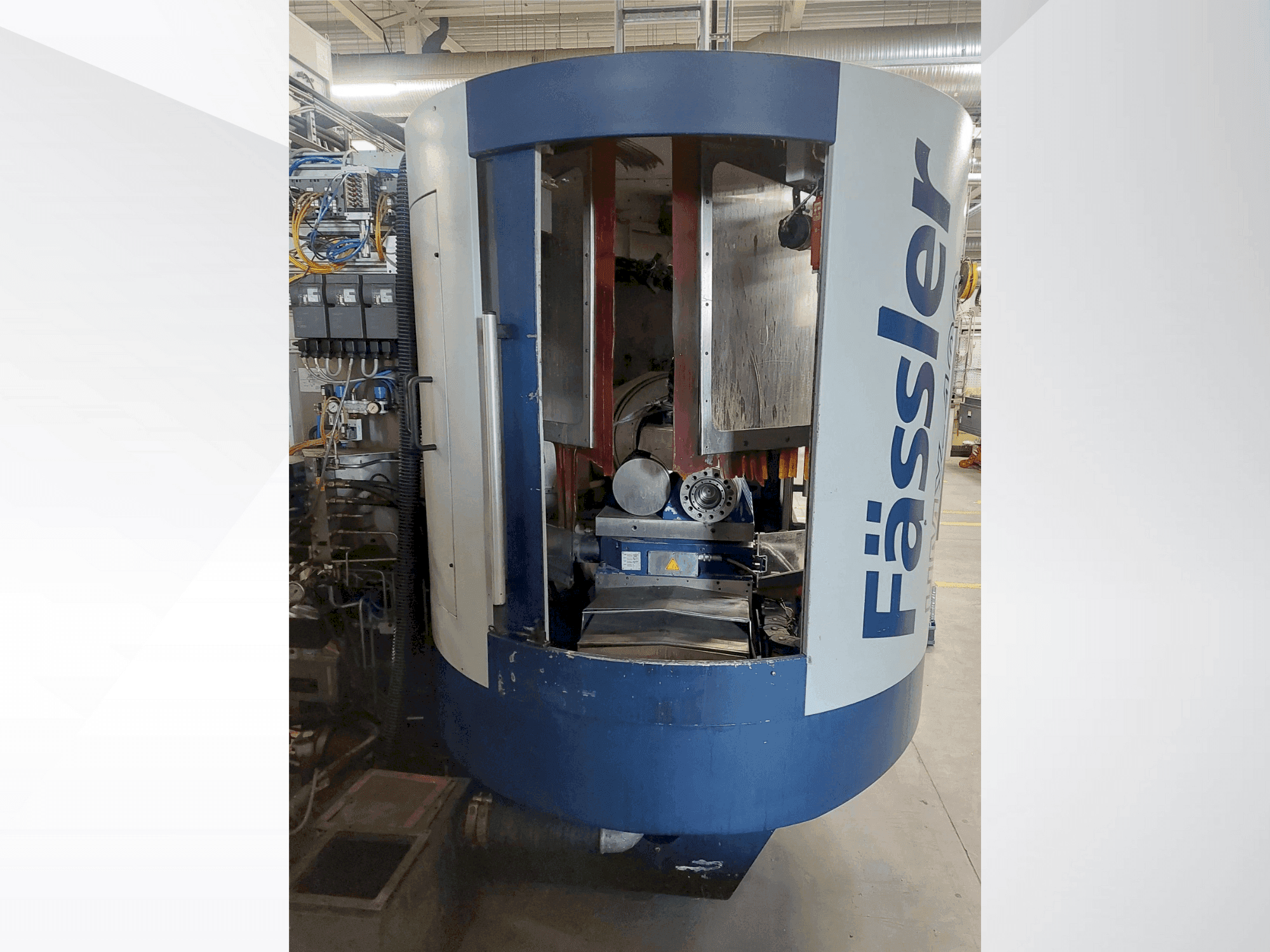 Frontansicht der FASSLER HMX 400  Maschine