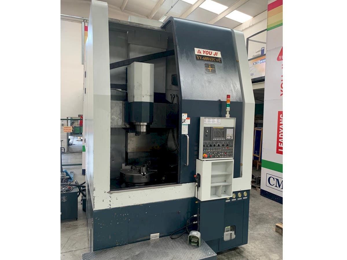 Frontansicht der YOU JI Yv 600ATC+C  Maschine
