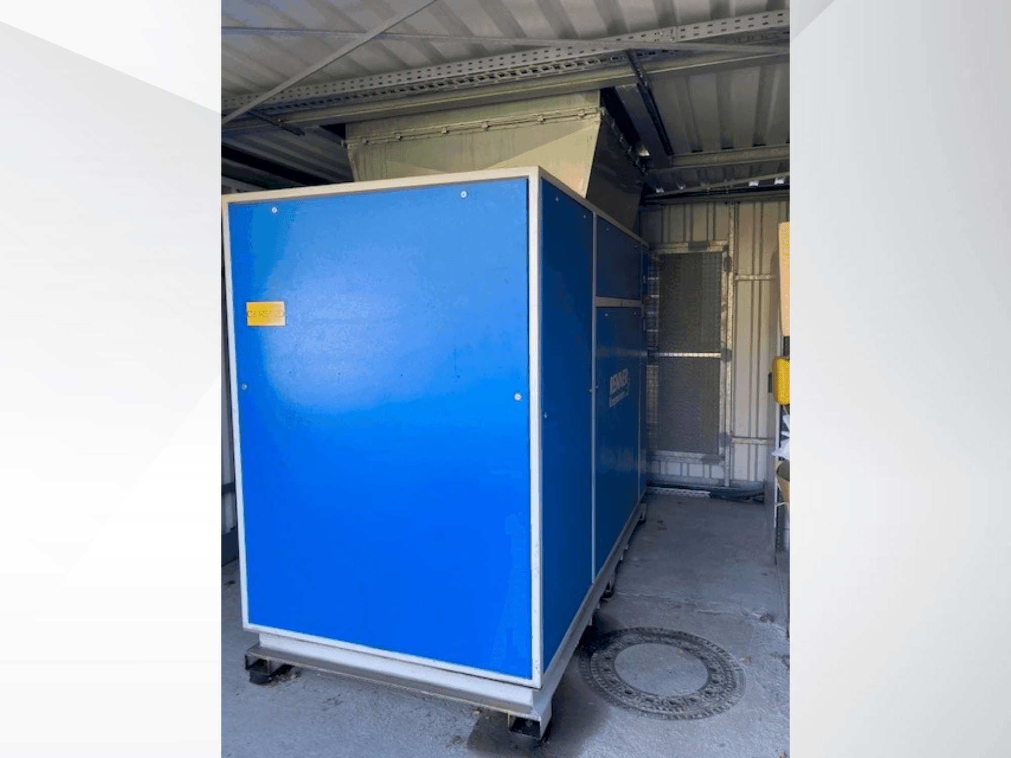 Frontansicht der RENNER RS132D Maschine