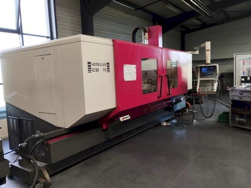 Frontansicht der HEDELIUS CB 70-3200  Maschine