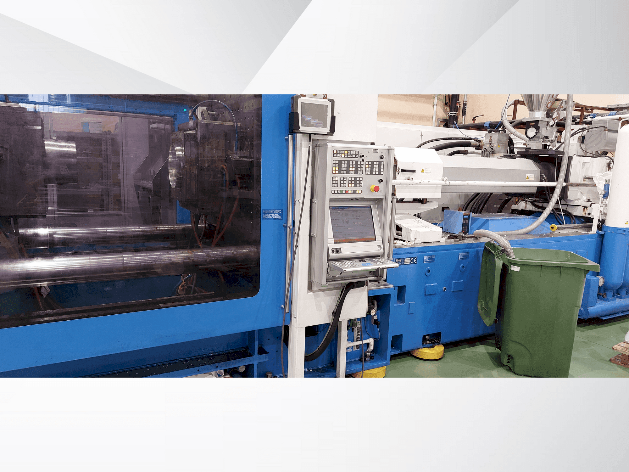 Frontansicht der Netstal S 6000-5500E  Maschine