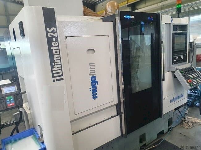 Linke Seitenansicht der Muga iUltimate - 2S Maschine