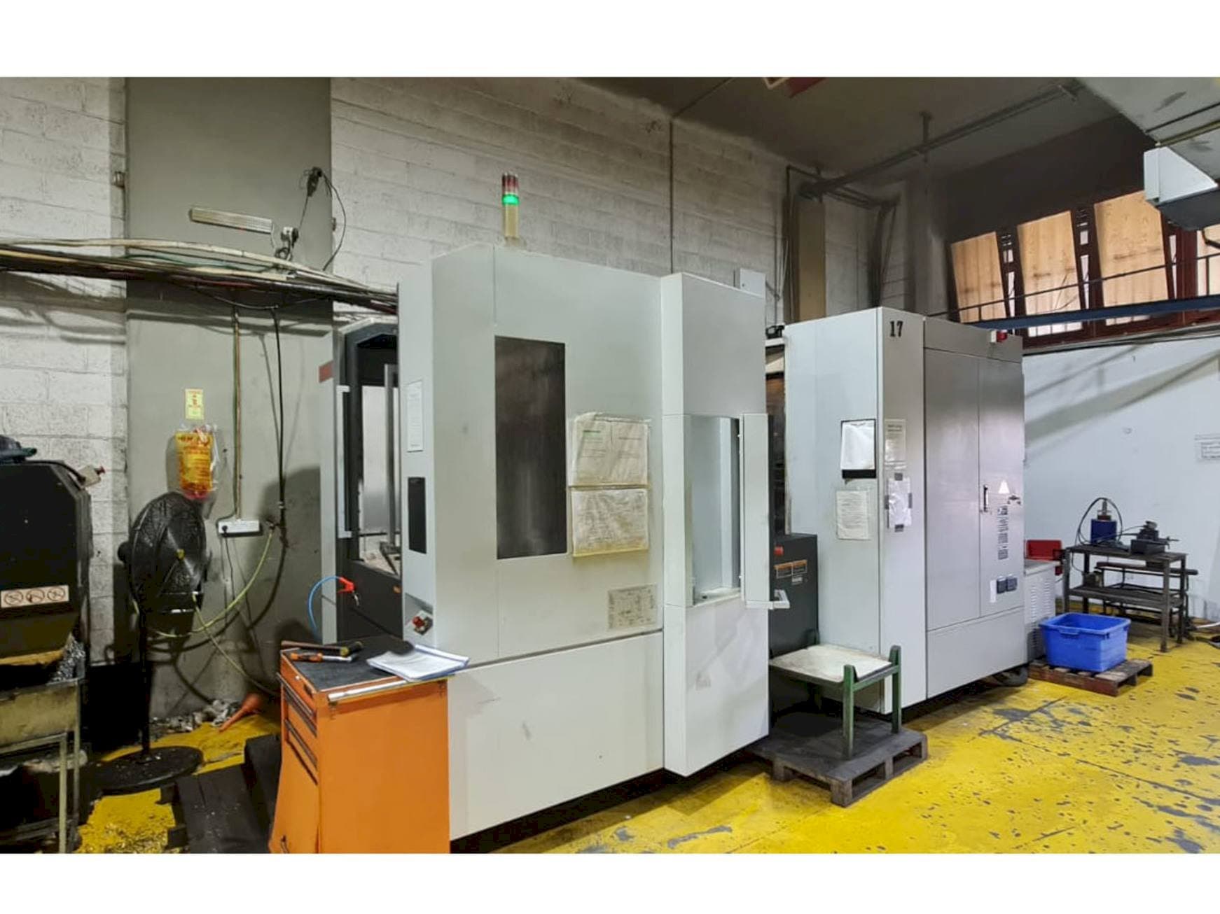 Frontansicht der MORI SEIKI NH-5000 / 40DCG  Maschine