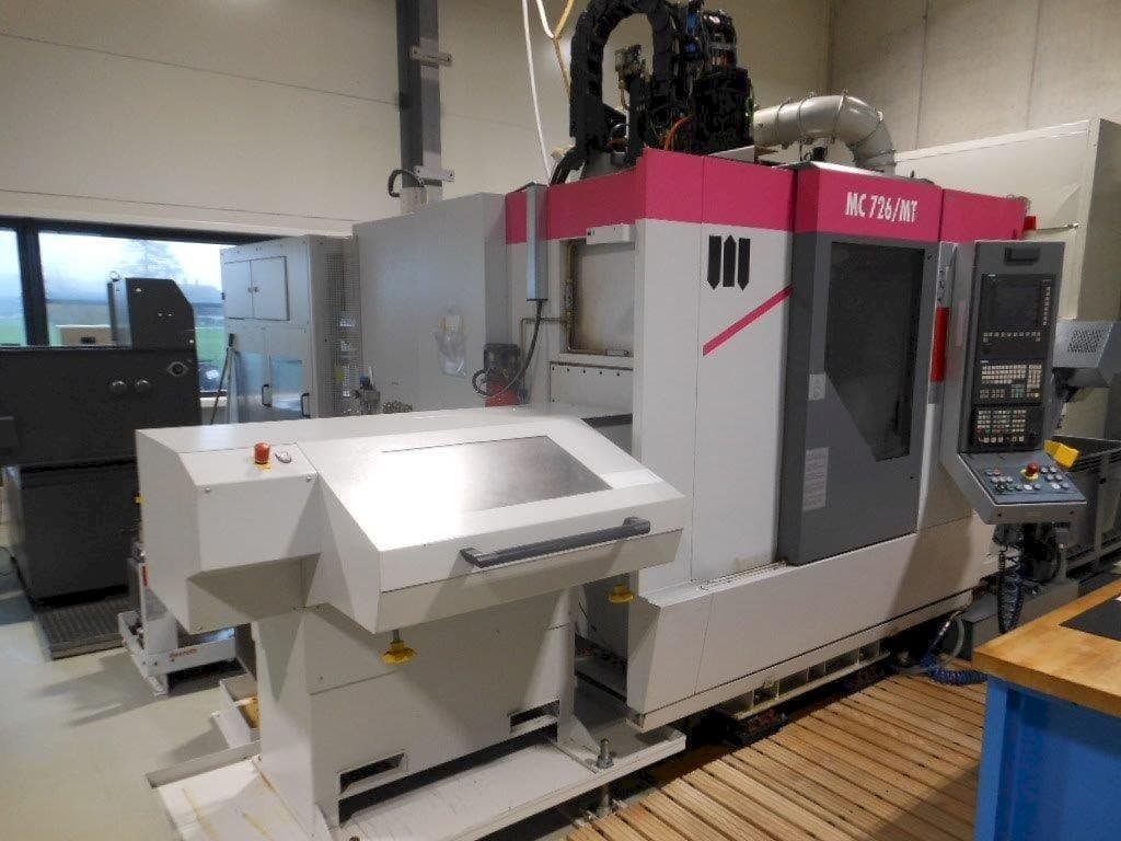 Frontansicht der STAMA MC 726  Maschine