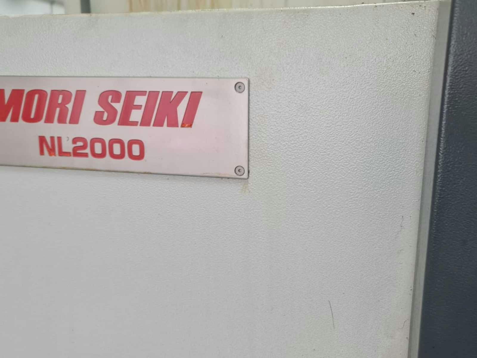 Frontansicht der DMG Mori Seiki NL2000Y  Maschine