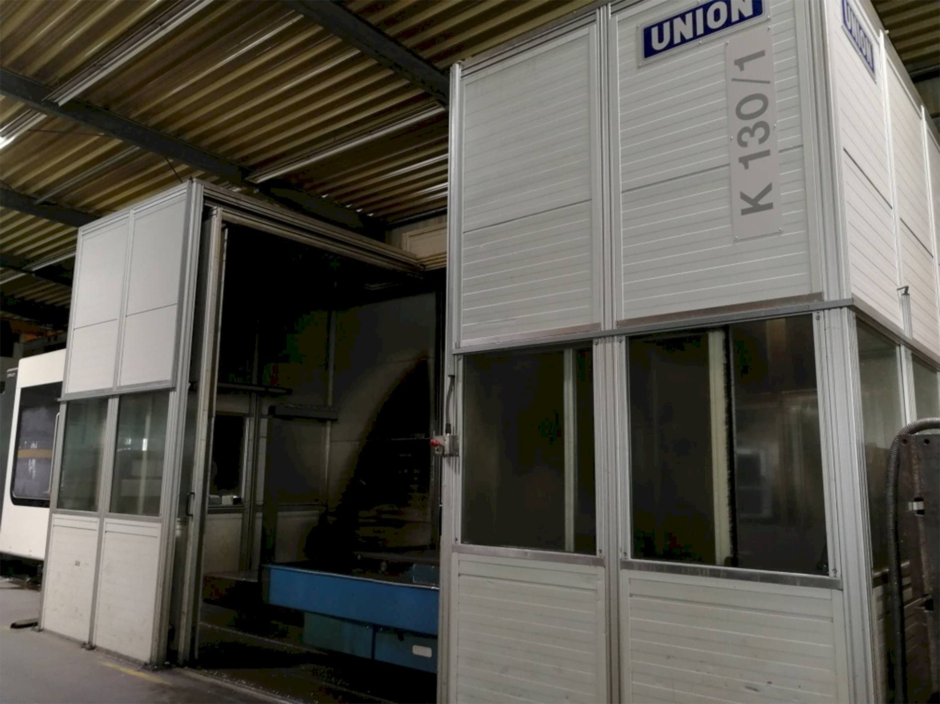 Frontansicht der UNION K 130 TNC 530 Maschine