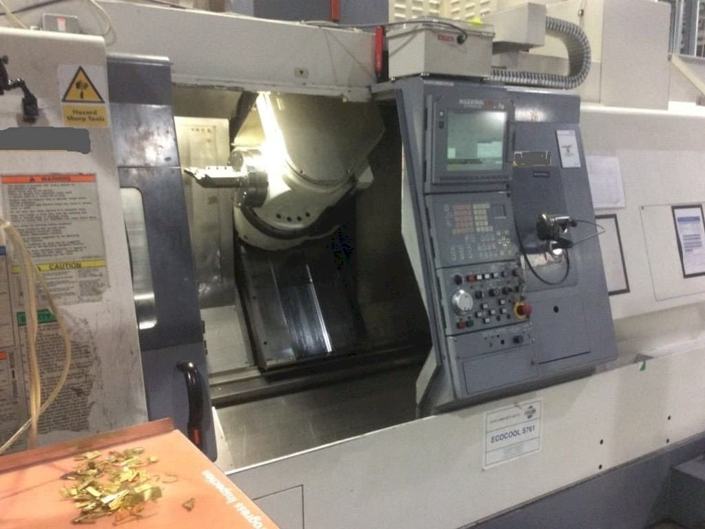 Frontansicht der Mazak Integrex 200-3  Maschine