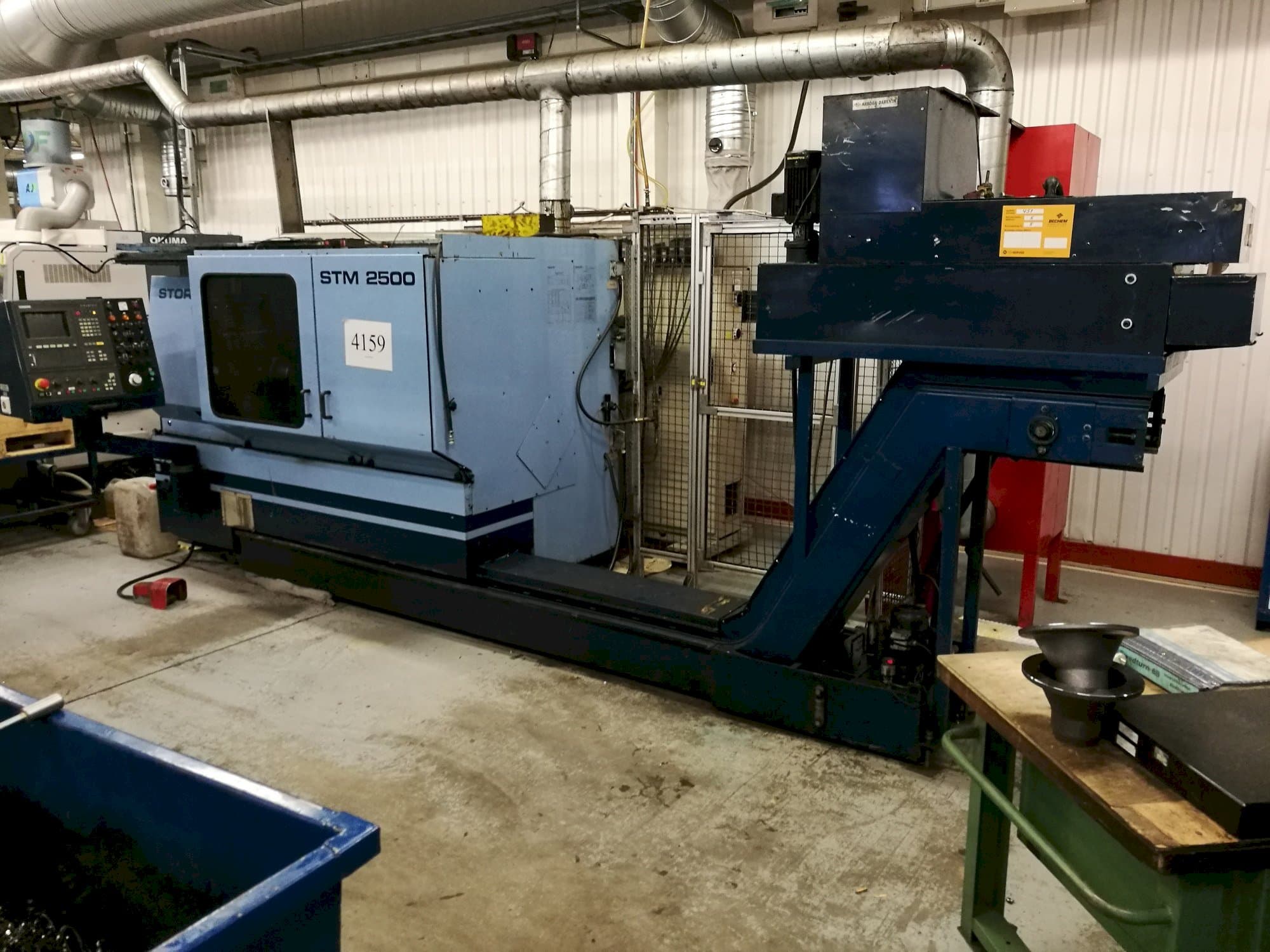 Frontansicht der STOREBRO STM 2500  Maschine