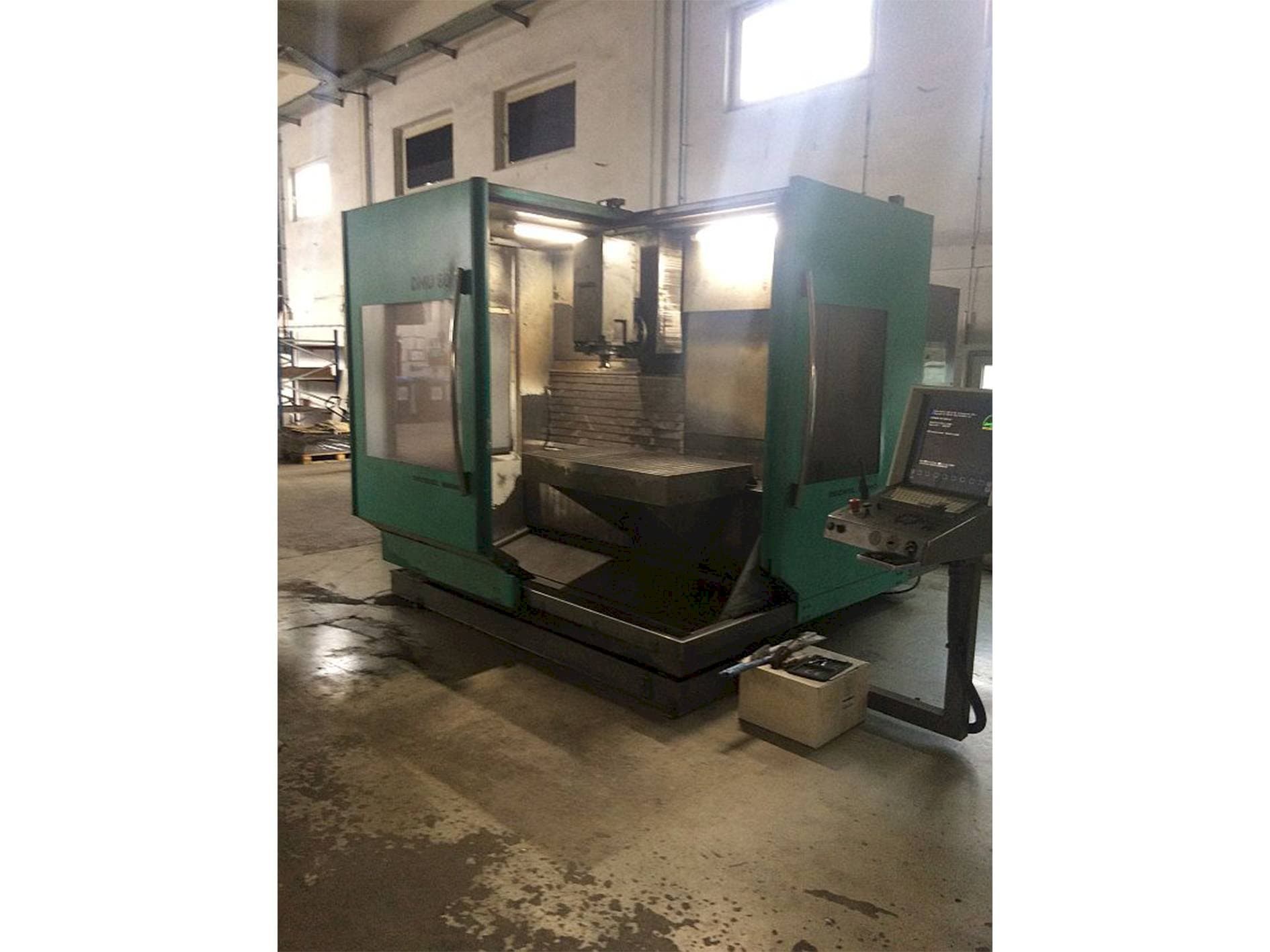 Frontansicht der DMG 80E Maschine