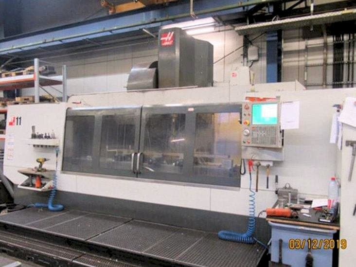 Frontansicht der HAAS VF-11/50 Maschine