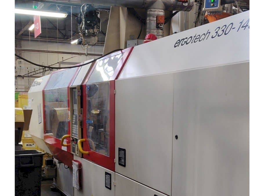 Frontansicht der DEMAG Ergotech 330-1450 Maschine