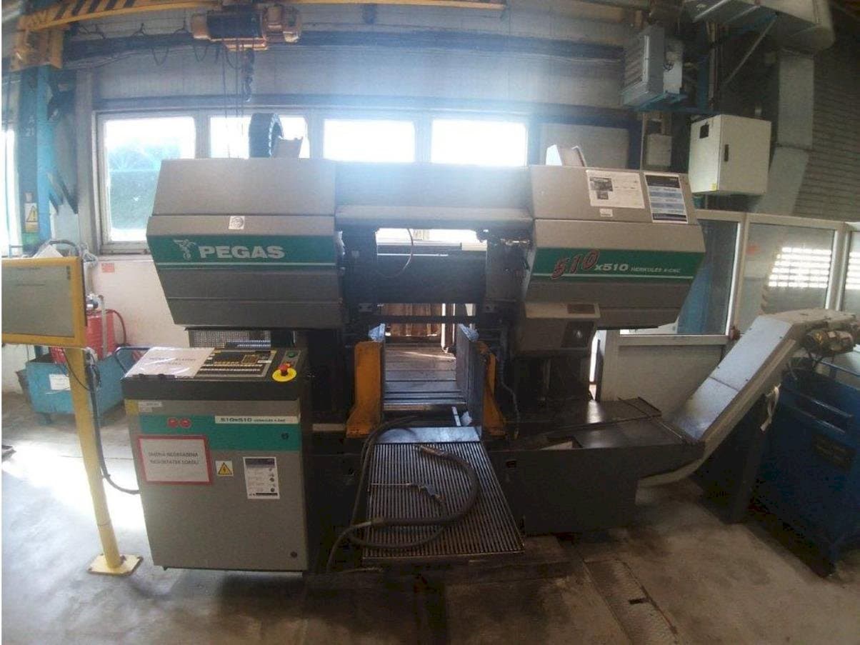 Frontansicht der Pegas 510x510 Herkules X-CNC Maschine