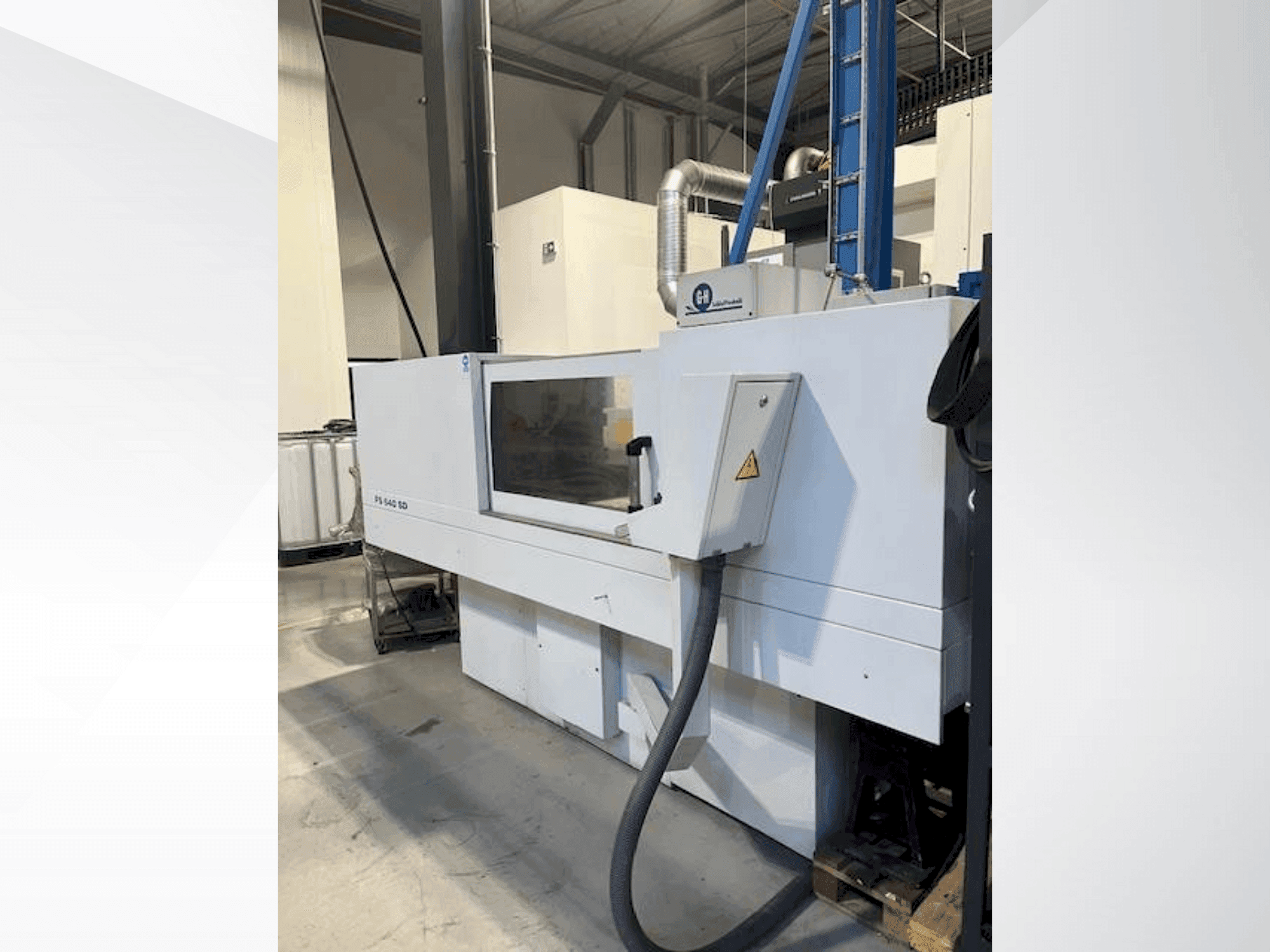 Frontansicht der GEIBEL & HOTZ FS 640 SD  Maschine