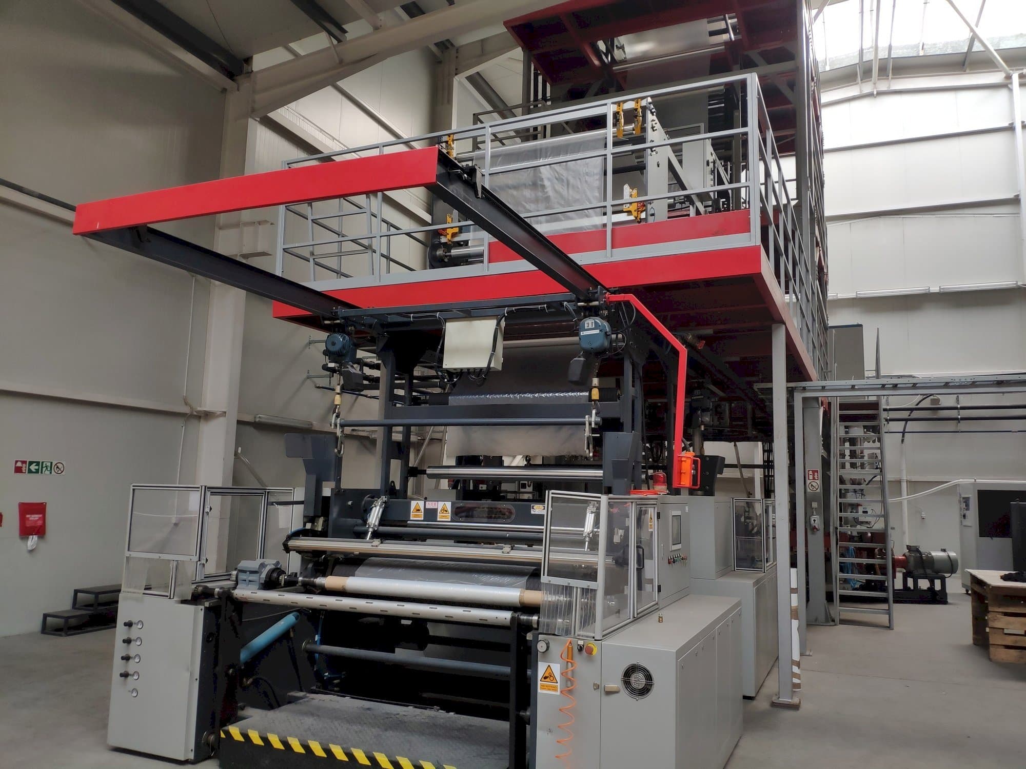 Frontansicht der ROLBATCH 1600  Maschine