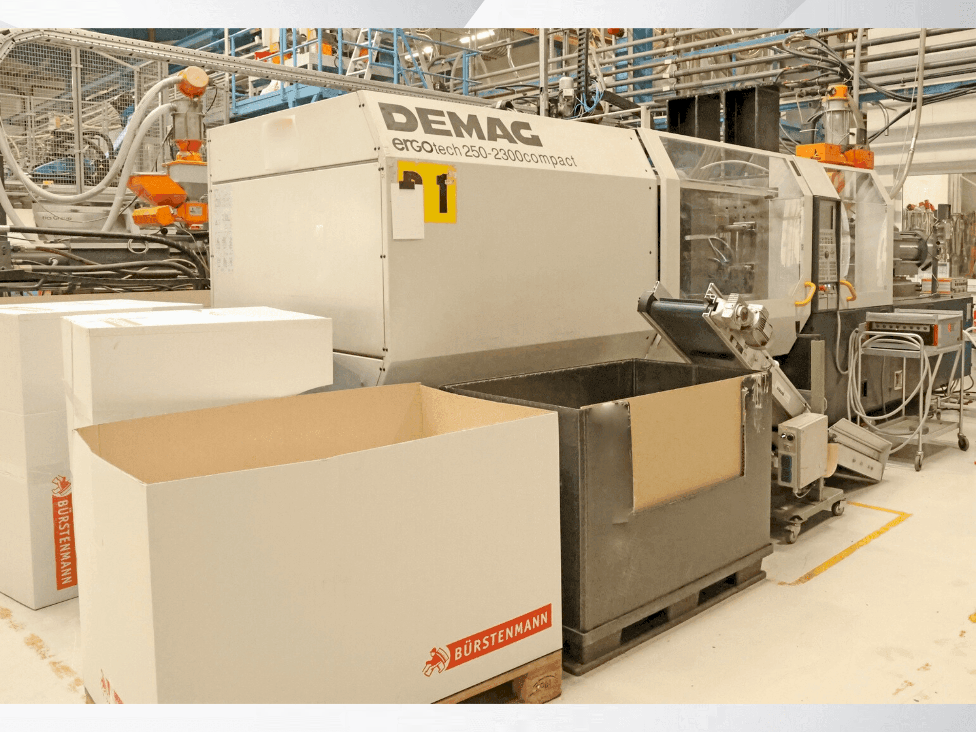 Frontansicht der DEMAG Ergotech ET 250-2300 NC 4 compact  Maschine