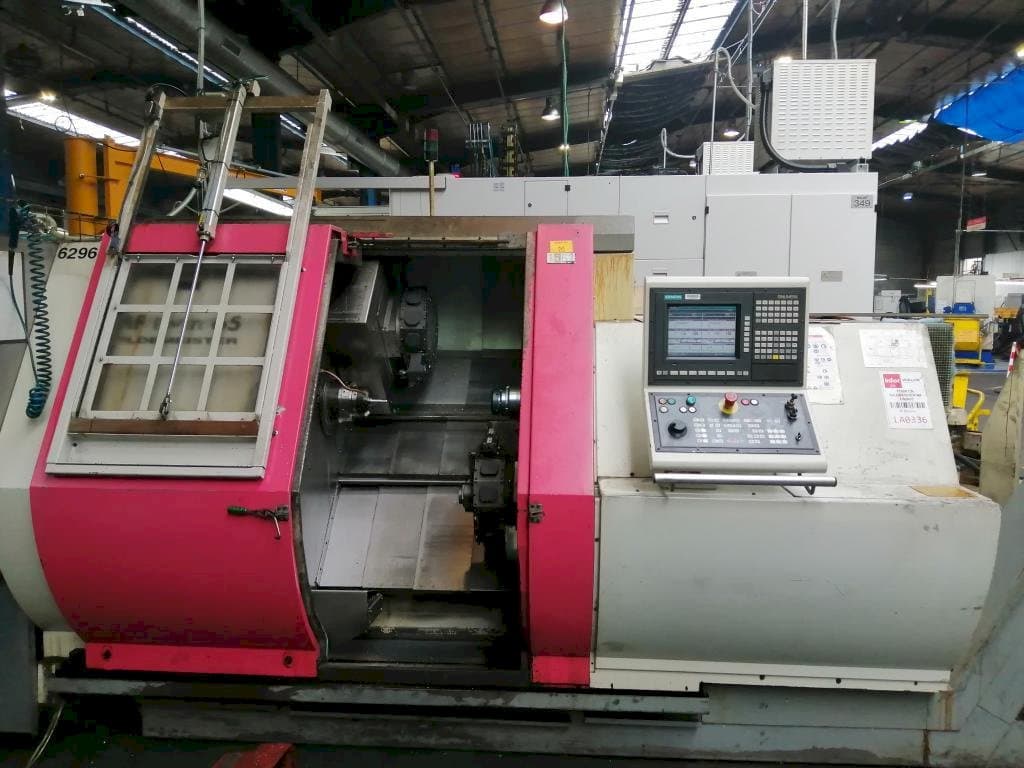 Frontansicht der Gildemeister MF twin 65 Maschine