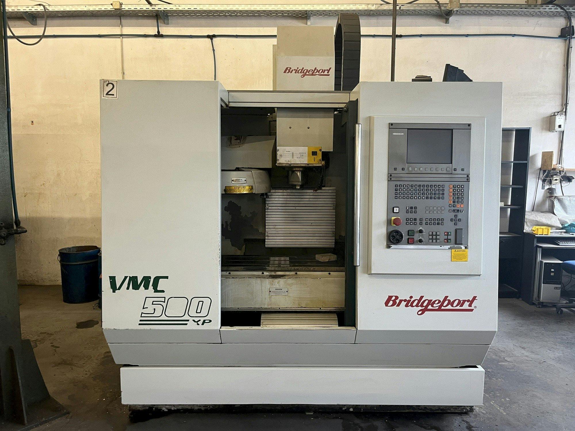 Frontansicht der Bridgeport VMC500XP  Maschine