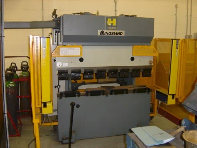 Frontansicht der HACO PPM 1640 Maschine