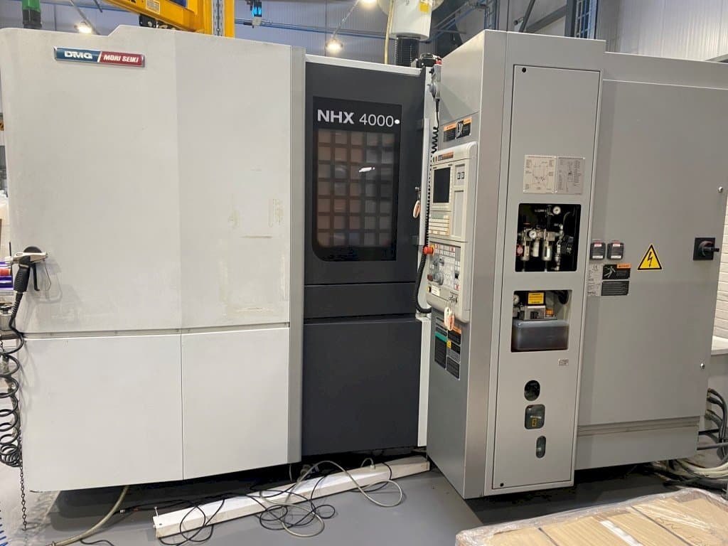 Frontansicht der DMG Mori Seiki NHX4000  Maschine