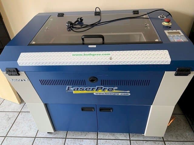 Frontansicht der BUTH Spirit LS Maschine