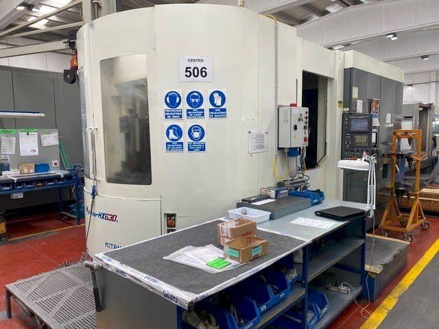 Frontansicht der Kitamura Mycenter HX630L Maschine