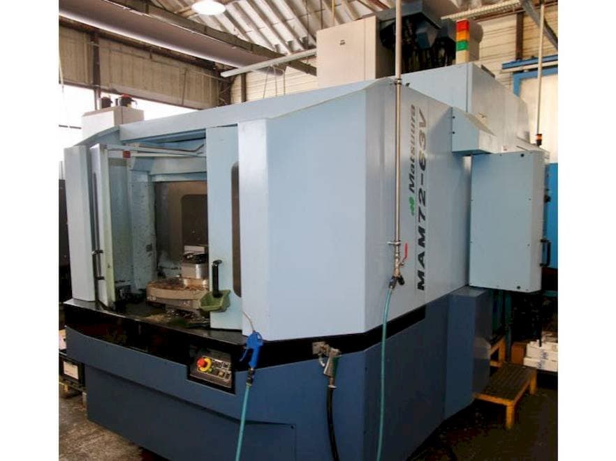 Frontansicht der Matsuura MAM 72-63V(2007) Maschine