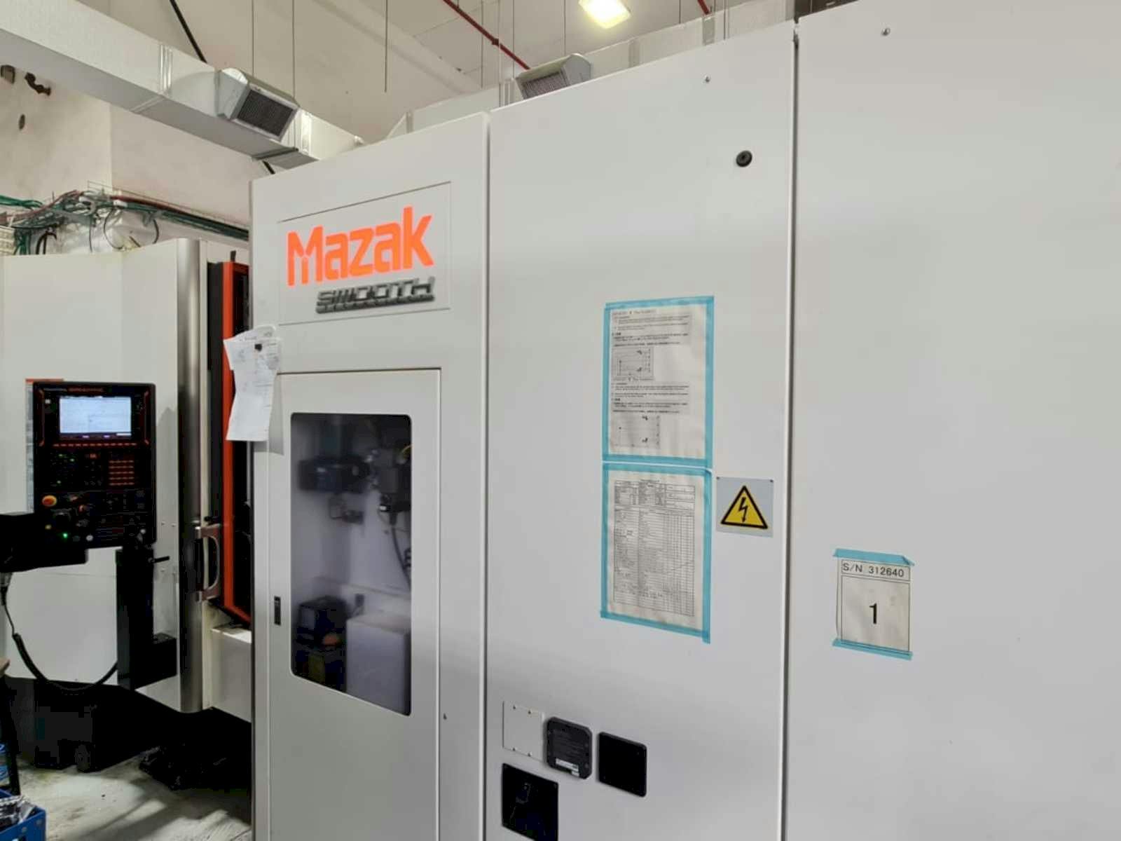 Frontansicht der Mazak HCH-4000  Maschine