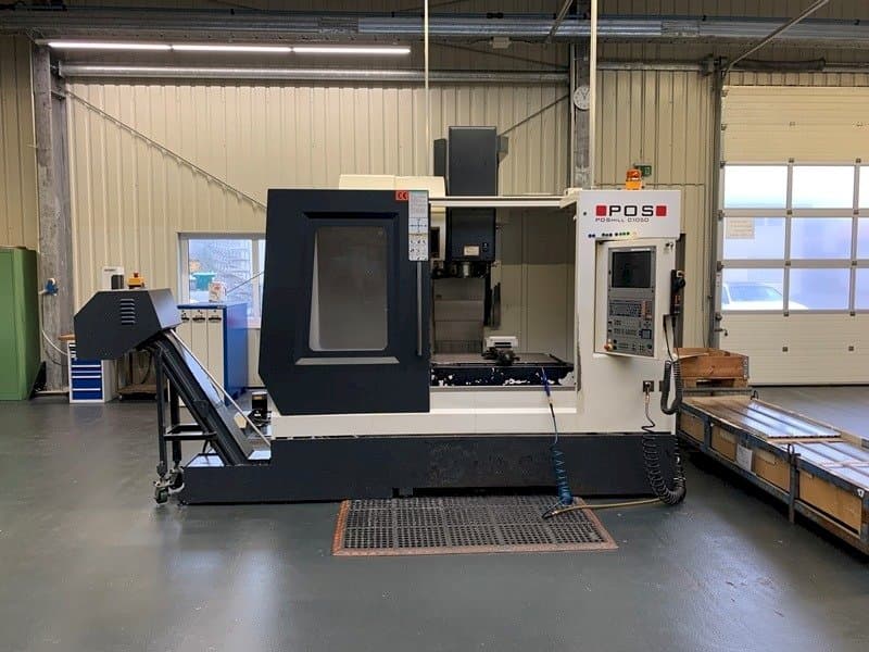 Frontansicht der POS POSmill C1050 Maschine