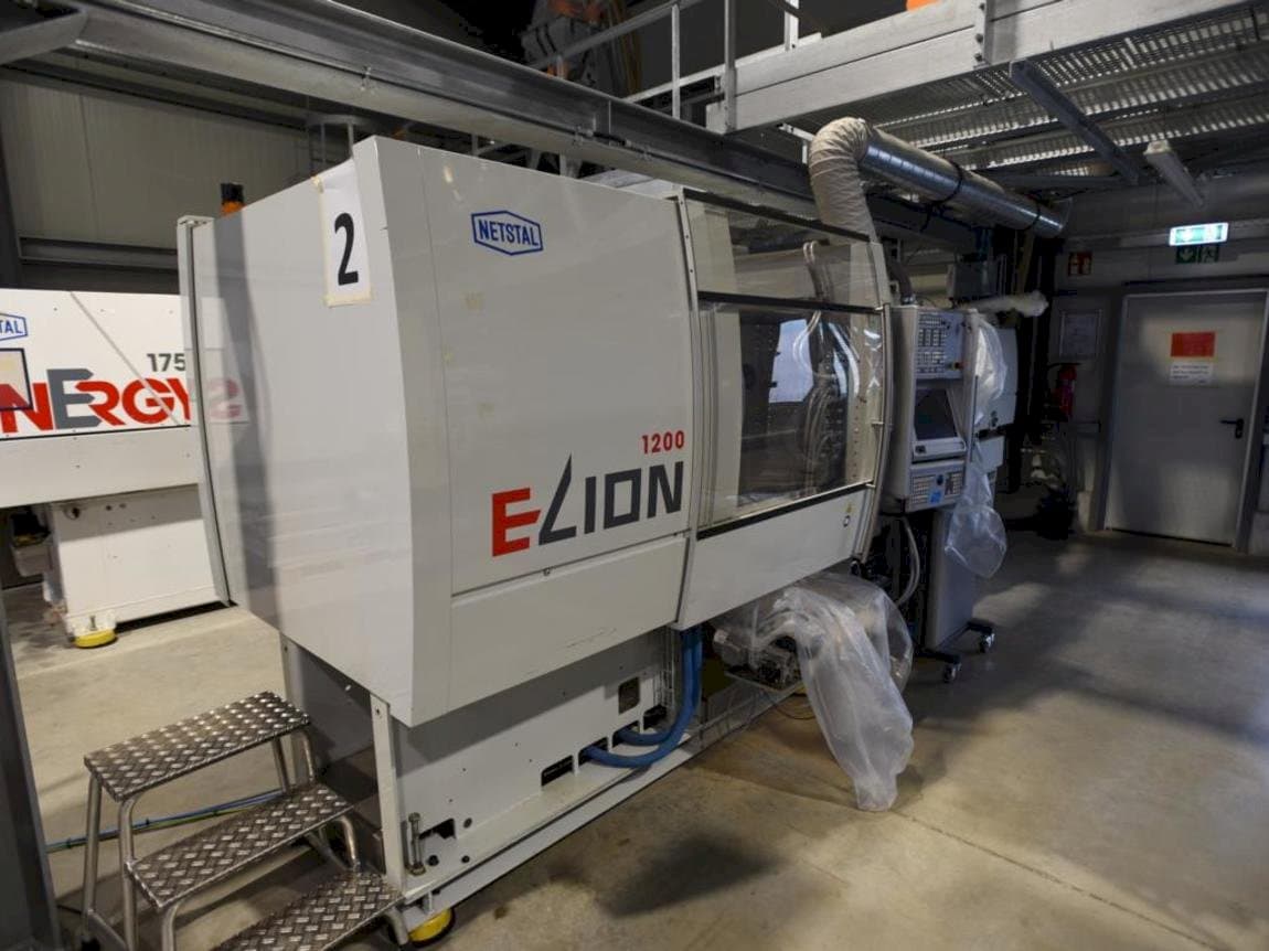 Frontansicht der Netstal Elion 1200-530PS Maschine