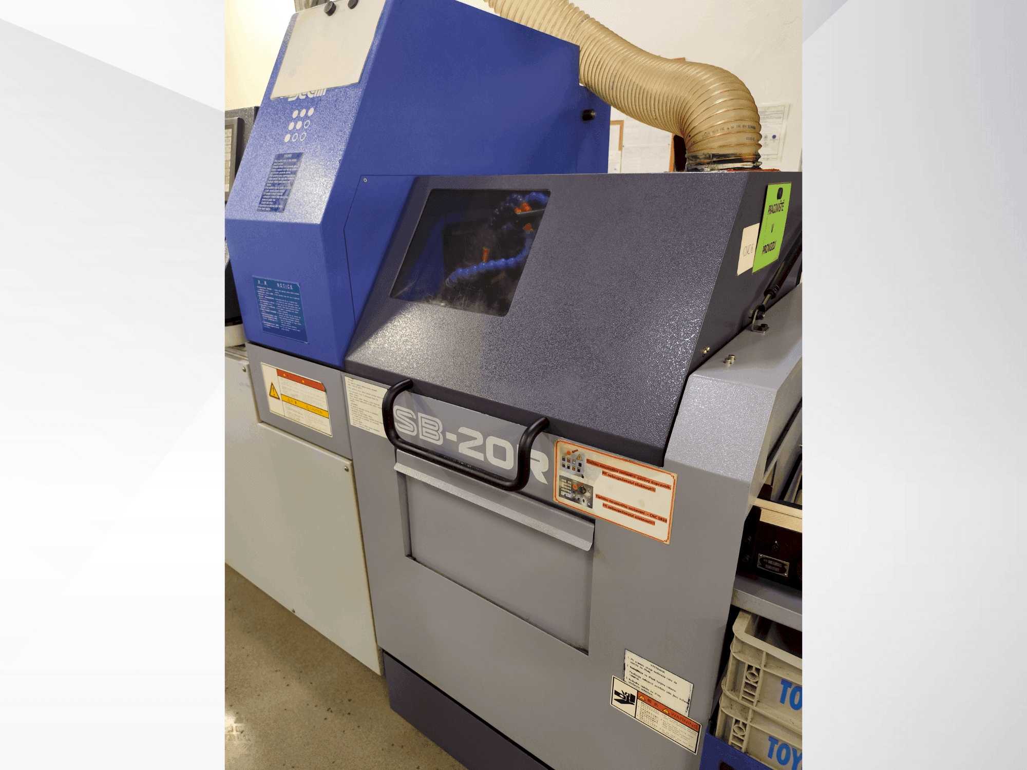 Frontansicht der Star SB-20R type N Maschine