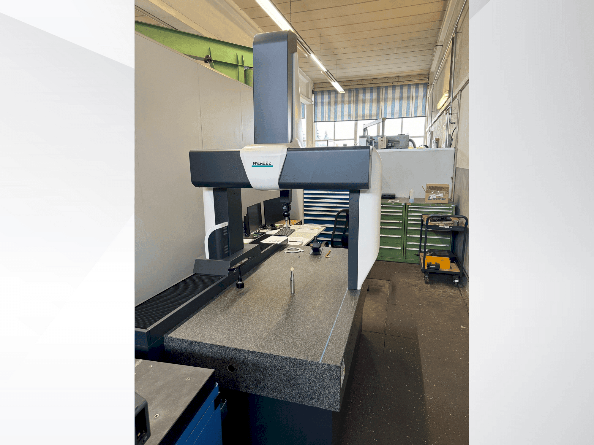 Frontansicht der Wenzel LH 65 Maschine
