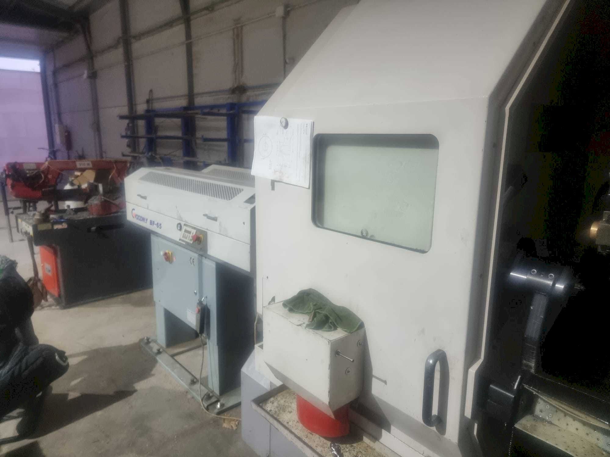 Rechte Seitenansicht der Goodway MSY 280 Maschine