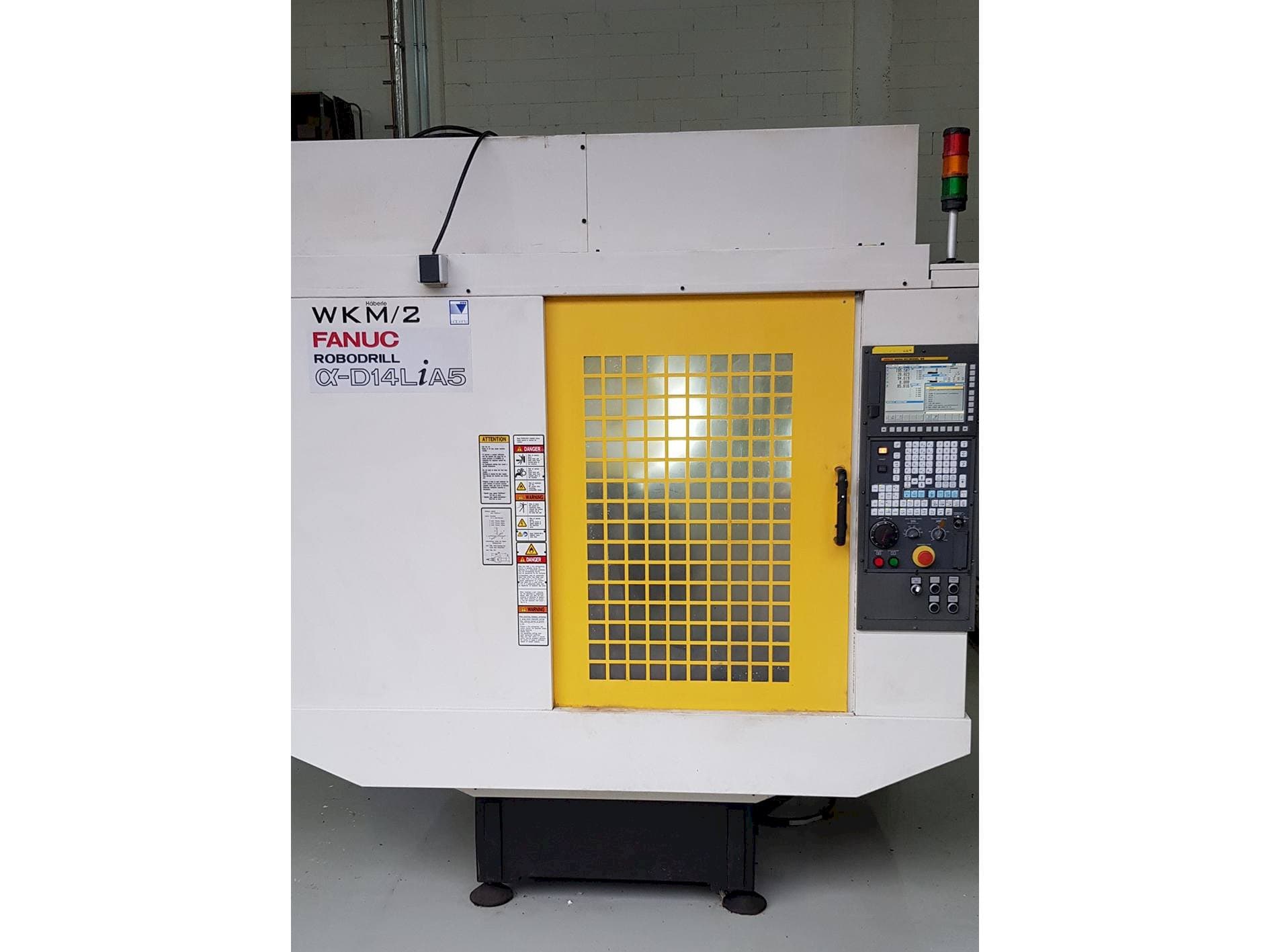 Frontansicht der FANUC Robodrill a-D14LiA5 Maschine