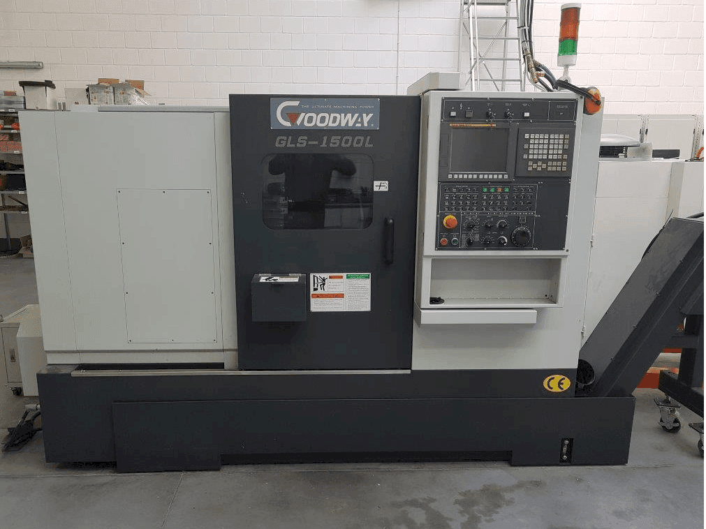 Frontansicht der Goodway GLS-1500L Maschine