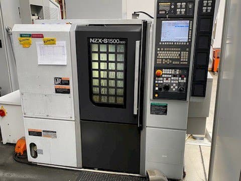 Frontansicht der DMG Mori Seiki NZX-S1500/500  Maschine