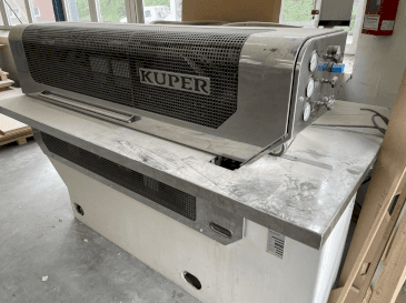 Frontansicht der KUPER FL / Innovation Maschine