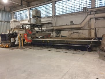 Frontansicht der Bystronic Byjet Classic L 6030  Maschine