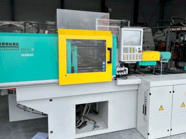 Frontansicht der Arburg Allrounder 270 H 350-70 Maschine