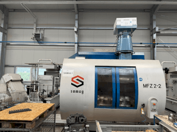 Frontansicht der SAMAG MFZ 2-2 (2007) Maschine