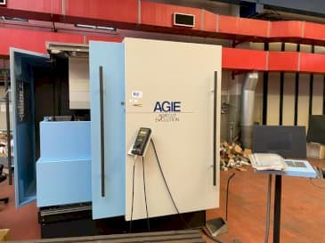 Frontansicht der AGIE AGIEMATIC + AGIEPULS 60 HSF Maschine