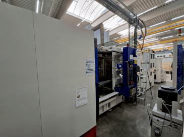 Frontansicht der Engel duo 2400/650 Maschine