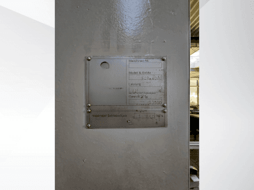 Frontansicht der SCHRODER-FASTI FASTI 509-40-6 Maschine