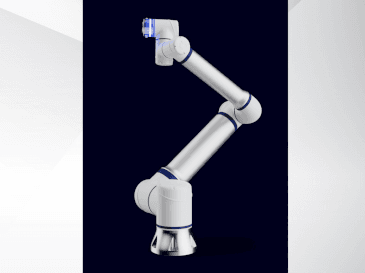 Frontansicht der ELITE Robots CS625 Maschine