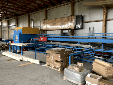 Frontansicht der HUNDEGGER Speed-Cut SC1 Maschine