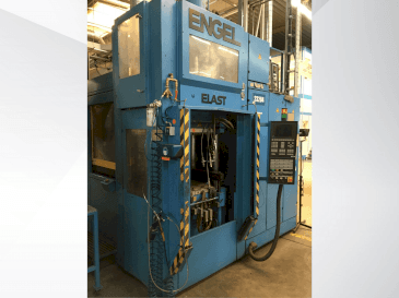 Frontansicht der Engel Elast 1500/250V Maschine