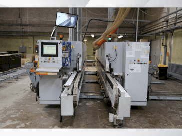 Frontansicht der HOMAG KFL 526 / C Maschine
