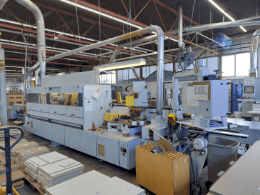 Frontansicht der HOMAG Optimat KL 78/A20/S2/Z Maschine