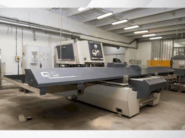 Linke Seitenansicht der Tecnology HACO Q5 (2014) Maschine